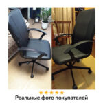 Кресло офисное BRABIX "Simple EX-521", компактная упаковка, экокожа, черное, 532103 — арт. SAMSON-532103