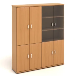 КЭ109 Шкаф высокий (КЭ17*2+КЭ31+КЭ22*4+КЭ23*2+БСКТ410*2+ФС03*2) (1704*424*2066) Эталон (КЭ109) — арт. MONOLIT-P-E77628F8DB16