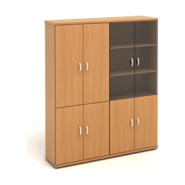 КЭ109 Шкаф высокий (КЭ17*2+КЭ31+КЭ22*4+КЭ23*2+БСКТ410*2+ФС03*2) (1704*424*2066) Эталон (КЭ109) — арт. MONOLIT-P-E77628F8DB16