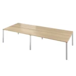 Стол на м/к 60х30 (3600х1435х750) Дублин металл (ДРП53-4) — арт. MONOLIT-P-1CBF4ECE52C9