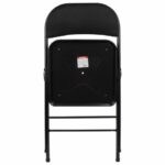 Стул складной BRABIX "Golf Plus CF-003 КОМФОРТ", чёрный каркас, чёрная ткань, 532889 — арт. SAMSON-532889