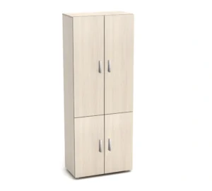 К3 Канц Шкаф высокий закрытый (700х350х1830) (ШК31+ДК36х2+ДК32х2) (К3-кан) — арт. MONOLIT-P-E280DEF5D26A