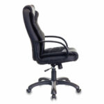 Кресло офисное CH-839/BLACK, экокожа, черное — арт. SAMSON-531953