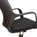 Кресло офисное BRABIX PREMIUM "Galaxy EX-519", ткань, черное/терракотовое, 531570 — арт. SAMSON-531570