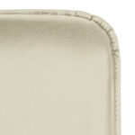 Кресло для приемных и переговорных "Samba", деревянные накладки, хромированный каркас, кожзам бежевый — арт. SAMSON-530573