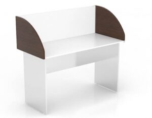Боковины экранов с радиусом 600х420х16 (2шт) Канц (ЭК14) — арт. MONOLIT-P-F0FA40ABBB43