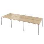 Стол на м/к 60х30 (3600х1435х750) Дублин металл (ДРП51-6) — арт. MONOLIT-P-0C37C7973A4C