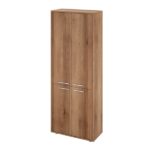 Шкаф закрытый 700х338х1845 (КЦ14+КЦ17*2+КЦ18*2) Канцлер (КЦ27) — арт. MONOLIT-P-071DD00161DD
