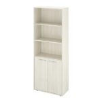 Шкаф 3 отрк. Полки 700х338х1845 (КЦ14+КЦ17*2) Канцлер (КЦ26) — арт. MONOLIT-P-04813429704B