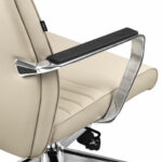 Кресло BRABIX PREMIUM "Solo EX-730", алюминий, хром, экокожа, бежевое, 532937 — арт. SAMSON-532937