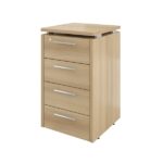 Тумба приставная (4 ящика с замком) 450х450х750 (ДБ13_1+ДБ13_2+ДБ14) Дублин (ДБ44.С) — арт. MONOLIT-P-188752855DAC