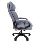 Кресло офисное Chairman СН 505, НАГРУЗКА до 150 кг, велюр, голубое, 7127989 — арт. SAMSON-533232