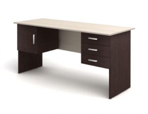 Стол 2-тумбовый (3 ящика+дверка) (1600х600х750) Канц (СК29) — арт. СК29