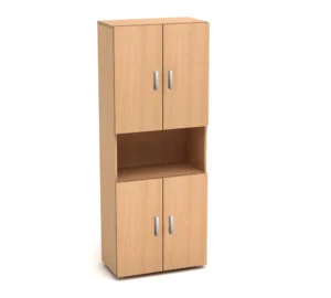 К4 Канц Шкаф высокий одна открполка (700х350х1830) (ШК31+ДК32х4) (К4-кан) — арт. MONOLIT-P-85B0F7383999