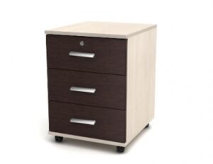 Тумба выкатная с замком (404х450х570) Канц (ТК29) — арт. MONOLIT-P-61A08FF8DECF