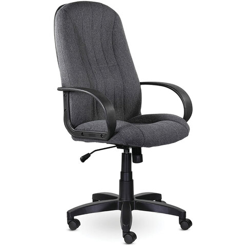 Кресло офисное BRABIX "Classic EX-685", ткань С, серое, 532023 — арт. SAMSON-532023