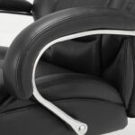 Кресло из натуральной кожи BRABIX PREMIUM "Pride HD-100", НАГРУЗКА до 250 кг, черное, 531940 — арт. SAMSON-531940