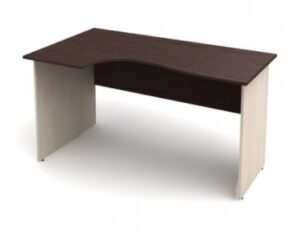 Стол криволинейный 1400х800(600)х750 правый Канц (СК30) — арт. MONOLIT-P-6BB33C7EDC00