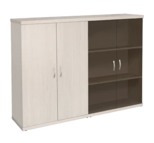 КЭ103 Шкаф низкий (КЭ19*2+КЭ31+КЭ23*2+БСКТ410*2+ФС03*2) (1704*424*1274) Эталон (КЭ103) — арт. MONOLIT-P-6F7433A99DF4