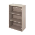 Шкаф низкий (800х418х1250) (ДГ46_1+ДГ40_2+ДГ54*2+ДГ55*2) Дуглас (ДГ49) — арт. MONOLIT-P-495EB2DA5998
