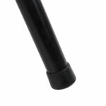 Стул складной BRABIX "Golf CF-007", черный каркас, кожзам черный, гофрокороб, 533024 — арт. SAMSON-533024