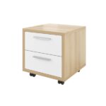 Тумба выкатная (2 ящика) 450х450х456 (ДБ16_1+ДБ16_2) Дублин (ДБ16.С) — арт. MONOLIT-P-A6D9218DC27C