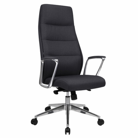 Кресло BRABIX PREMIUM "Adept EX-752", синхромеханизм, алюминий, ткань, серое, 532932 — арт. SAMSON-532932