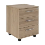 Тумба подкатная с 3 ящиками Асти (Asti) Pointex — арт. AST33930302