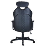 Кресло BRABIX PREMIUM "Tokyo EX-595", регулируемый подголовник, рециклированная кожа, черное, 532975 — арт. SAMSON-532975