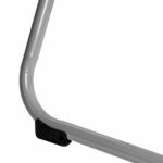 Стул складной BRABIX "Golf Lite CF-017", серебристый каркас, пластик чёрный, 532895 — арт. SAMSON-532895