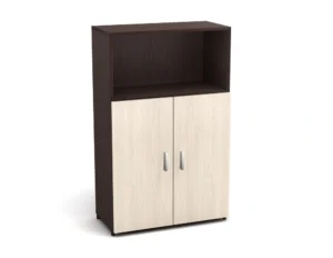 К9 Канц Шкаф низкий с открытой полкой (700х350х1126) (ШК39+ДК32х2) (К9-кан) — арт. MONOLIT-P-4E41CDFA8643