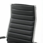 Кресло офисное BRABIX "Style EX-528", экокожа, хром, черное, 531947 — арт. SAMSON-531947