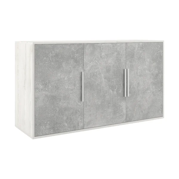 Креденция 3 двери Бетон (B-tone) 138.6 × 45 × 78 см