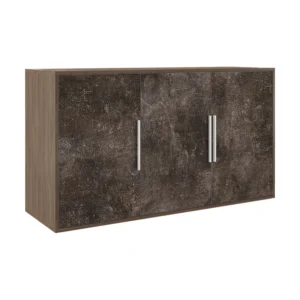 Креденция 3 двери Бетон (B-tone) 138.6 × 45 × 78 см — арт. BTN36140342