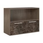Шкаф низкий с горизонтальной нишей Бетон (B-tone) 106.4 × 45 × 78 см — арт. BTN36154042