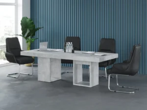 Брифинг-приставка / Элемент стола переговоров Бетон (B-Tone) 120 × 90 × 78 см — арт. BTN36171133