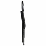 Стул складной BRABIX "Golf Plus CF-003 КОМФОРТ", чёрный каркас, чёрная ткань, 532889 — арт. SAMSON-532889