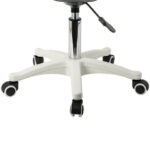 Кресло стул BRABIX "Eames MG-310 PL", пластик белый, экокожа белая, 532926 — арт. SAMSON-532926