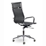 Кресло офисное BRABIX PREMIUM "Intense EX-531", экокожа, хром, черное, 532540 — арт. SAMSON-532540