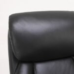 Кресло из натуральной кожи BRABIX PREMIUM "Pride HD-100", НАГРУЗКА до 250 кг, черное, 531940 — арт. SAMSON-531940