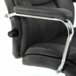 Кресло из натуральной кожи BRABIX PREMIUM "Phaeton EX-502", хром, черное, 530882 — арт. SAMSON-530882
