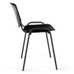 Стул STAFF "Iso Plast CF-009", черный каркас, пластик черный, 532569 — арт. SAMSON-532569