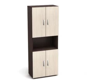 К4 Канц Шкаф высокий одна открполка (700х350х1830) (ШК31+ДК32х4) (К4-кан) — арт. MONOLIT-P-85B0F7383999