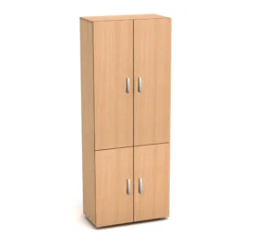 К3 Канц Шкаф высокий закрытый (700х350х1830) (ШК31+ДК36х2+ДК32х2) (К3-кан) — арт. MONOLIT-P-E280DEF5D26A
