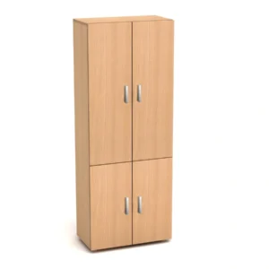 К3 Канц Шкаф высокий закрытый (700х350х1830) (ШК31+ДК36х2+ДК32х2) (К3-кан) — арт. MONOLIT-P-E280DEF5D26A