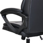 Кресло BRABIX PREMIUM "Oslo EX-549", рециклированная кожа, разборное пятилучие, черное, 532978 — арт. SAMSON-532978