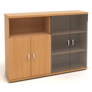 КЭ102 Шкаф низкий (КЭ19*2+КЭ31+КЭ22*2+БСКТ410*2+ФС03*2) (1704*424*1274) Эталон (КЭ102) — арт. MONOLIT-P-7C28F5FA8A80