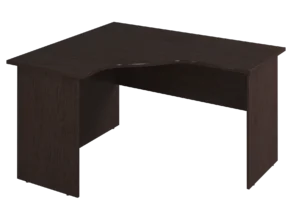 Стол криволинейный левый 1404х1204х756 Монолит (СМ27) — арт. MONOLIT-P-BCBA3D89C74C
