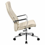 Кресло BRABIX PREMIUM "Solo EX-730", алюминий, хром, экокожа, бежевое, 532937 — арт. SAMSON-532937