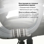Кресло офисное BRABIX PREMIUM "Favorite EX-577", пружинный блок, рециклированная кожа, серое, 531935 — арт. SAMSON-531935